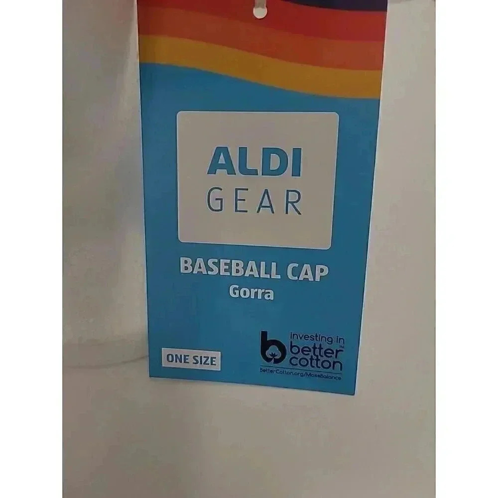 Aldi Gear Baseball Cap Hat Adjustable Multicolor New with Tags One Size - Picture 2 of 8